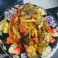 Cooksnap dari Indah Octavia untuk resep Gurame Pesmol (Acar Kuning)