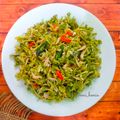 Cooksnap dari Eni henie untuk resep Tumis Bunga Pepaya Pete Teri
