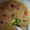 Sadaf Shoaib Vohra's cooksnap of when they made Matka daal chawal with chattni.