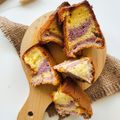 Cooksnap dari Laily Nurhayati untuk resep Taro Marble Chiffon Cake