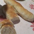 El cooksnap de Miriam R. Tejerina cuando hizo Pan francés sencillo.