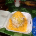 El cooksnap de Altagracia Jimenez cuando hizo Mofongo relleno de camarones al ajillo.