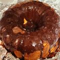 Leah Ellias's cooksnap of when they made Peanut Butter Cake with Chocolate Ganache Icing.