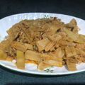Shinchen Chen 的 桂竹筍炒辣豆瓣(簡單料理) cooksnap