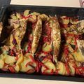 El cooksnap de Eduardo Agudo Alba cuando hizo Rodaballo al horno con verduras al vino blanco y za'atar.
