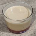El cooksnap de misg1 cuando hizo Panna cotta de caramelo salado y gelatina de fresa.
