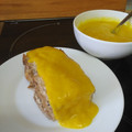 El cooksnap de lenchu cuando hizo Salsa de mango o vinagreta de mango casera.