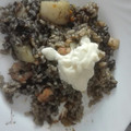 El cooksnap de Ricard y Gracia cuando hizo Arroz negro.