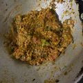 chaitali ghatak का कुकस्नैप जब उन्होंने मटर वाला बैंगन का भरता (matar wala baingan ka bharta recipe in Hindi) बनाया था।