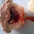 rhawkins1391's cooksnap of when they made Peanut Butter and Jelly Cupcakes.