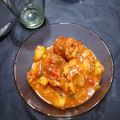 El cooksnap de Julys Gher cuando hizo Chorizo a la pomarola.