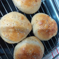 El cooksnap de yolanda rivas cuando hizo Pan para hamburguesas.