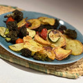 El cooksnap de lusalcidos cuando hizo Patatas en airfryer con tomates cherry y cebolla.