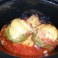 omegarangerred's cooksnap of when they made Crockpot Stuffed Peppers.