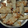Sonali Banerjee's cooksnap of when they made চালের গুঁড়ো এবং নারকেলের পাটিসাপ্টা (chaler guro ebong narkeler patisapta recipe in Bengali).