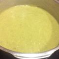 El cooksnap de silvia cuando hizo Crema de calabacín con jengibre y tomillo.