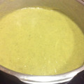 El cooksnap de silvia cuando hizo Crema de calabacín con jengibre y tomillo.