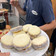 El cooksnap de Martina Alvarez cuando hizo Alfajores de maicena.
