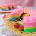 Cooksnap dari ita siti fathonah untuk resep (2.14) Rainbow Bread Pudding