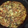 El cooksnap de Mery cuando hizo Tortilla de lechuga con cebolleta tierna.