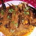 Manashi Saha's cooksnap of when they made নিরামিষ দই বেগুন(Niramish doi begun recipe in Bengali).