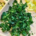 Cooksnap của Dibee khi họ làm theo món Kale Chips (Snack Cải Xoăn Nướng Giòn)