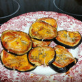 El cooksnap de Coral Jiménez cuando hizo Mini-Pizza de Berenjena 🍆 al horno 🍕.