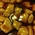 Cindalee's cooksnap of when they made Bourbon Chicken.