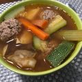 El cooksnap de Betsy baes cuando hizo 💠Caldo de albóndigas 💠.