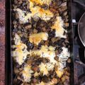 El cooksnap de COYOTE cuando hizo Berenjenas a la plancheta.