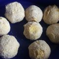 El cooksnap de Gise Bonnefoi cuando hizo Bombas de papa y zapallo con queso.