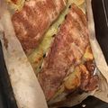 El cooksnap de Laura RL cuando hizo Costilla al horno con patatas.
