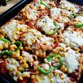 صورة من Lina Saber، شاركها بعد تجربة وصفة البيتزا ☺️🌹🍕