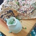 Sadaf Abdul Karim's cooksnap of when they made Aloo ka paratha.
