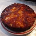 El cooksnap de Patri Vargas cuando hizo Torta de Manzana.