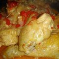 El cooksnap de Norali cuando hizo Pollo al pimentón.