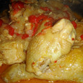 El cooksnap de Norali cuando hizo Pollo al pimentón.