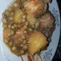 El cooksnap de Camii cuando hizo Estofado de pollo.