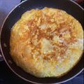 El cooksnap de Cesar cuando hizo Tortilla de Patatas.
