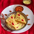  Mrinalini Sinha का कुकस्नैप जब उन्होंने ब्रेड गाजर रसमलाई (bread gajar rasmalai recipe in Hindi) बनाया था।