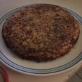 El cooksnap de Cristina Rubio Linares cuando hizo Tortilla de coliflor.