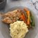 Cooksnap dari Febi untuk resep Grilled Chicken Steak with Barbecue Sauce and Mashed Potato