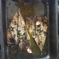 El cooksnap de Alex Diez cuando hizo Caballa al horno con especias y vino blanco.