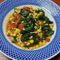 Cooksnap dari Icca untuk resep Tumis Bayam & Jagung Manis