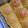 Cooksnap dari Yanda Starilia untuk resep Roti Sobek Labu Kuning (Eggless, Tanpa Ulen)