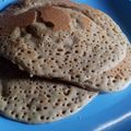 El cooksnap de Emi cuando hizo Panqueques Veganos Sin TACC.