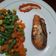 Cooksnap dari Azzah Nilawaty untuk resep Steak salmon dengan mashed potato dan broccoli