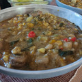 El cooksnap de Paola Aros cuando hizo Porotos Granados con mazamorra.