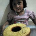 Cooksnap dari Damayanti Bunda'a Achaa untuk resep Bolu pisang panggang simple