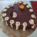 Cooksnap από tahitian στη συνταγή Σοκολατένια καρδιά με γεμιστά μπισκότα